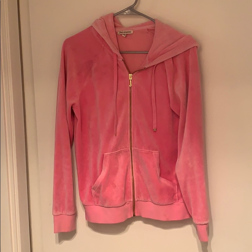 Juicy Couture Classic Plain Pink Jacket
